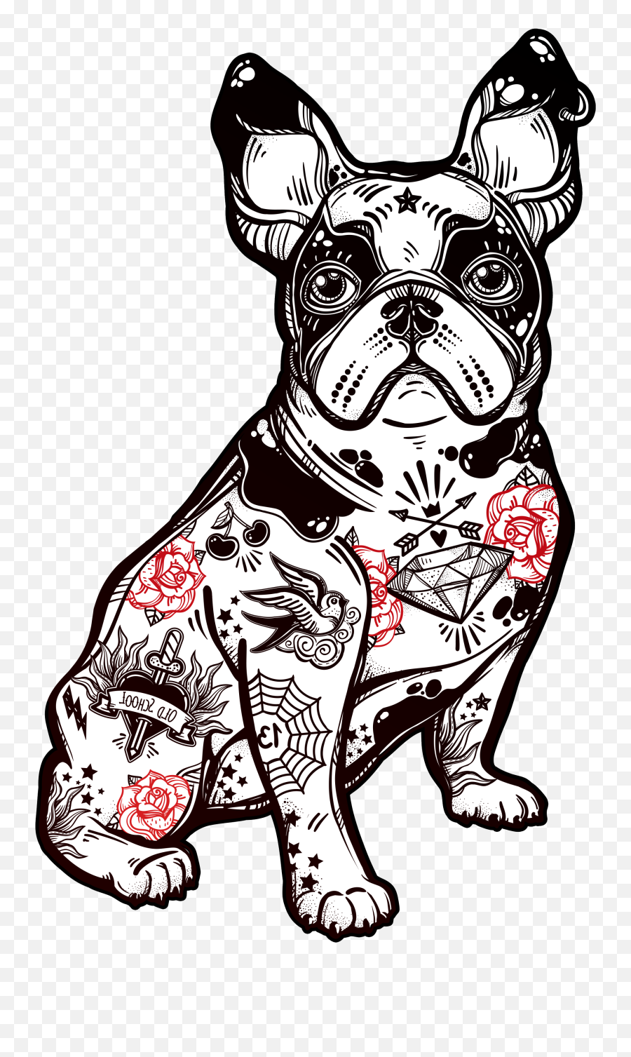 Library Of Bulldog Playing Football - French Bulldog T Shirt Emoji,Bulldog Emoticon