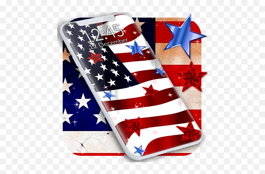 American Live Wallpaper For Android - Sock Emoji,American Flag Emoji On Android
