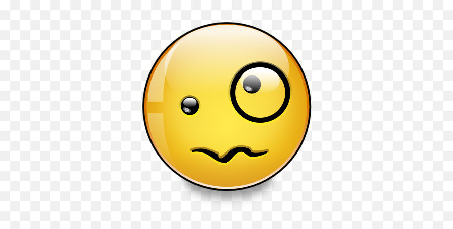 Little Strange Smiley - Smiley Emoji,Strange Emoticons