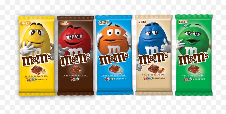 Mu0026mu0027s New Chocolate Bars Are A Candy Loveru0027s Dream - New Chocolate Bar Emoji,Peanut Emoticon
