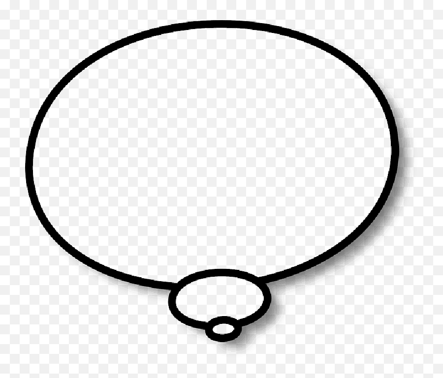 Speech Balloon Png Free Download On Clipartmag - Thinking Bubble Transparent Background Emoji,Thinking Emoji Hand Png