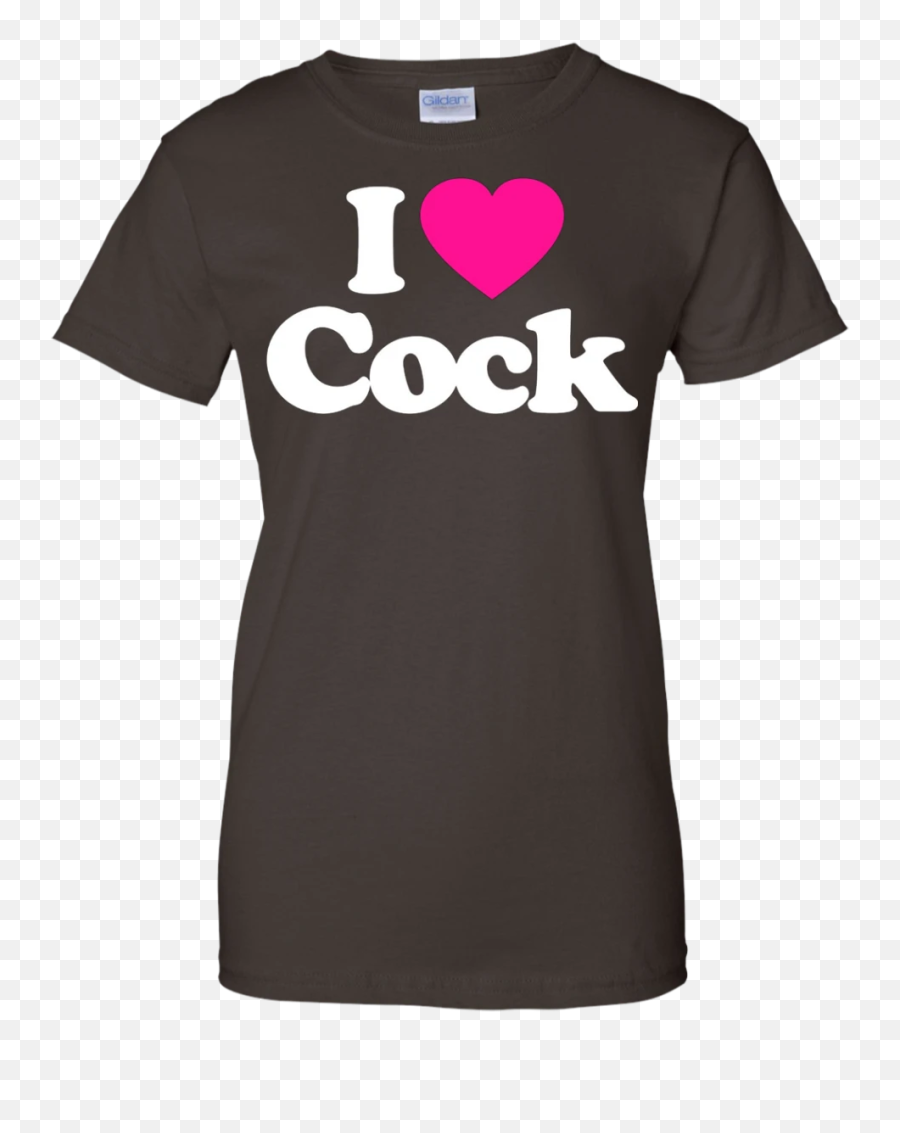 I Love Heart Cock Funny T - Shirt Kanker Sisters T Shirt Emoji,Funny Love Emoji