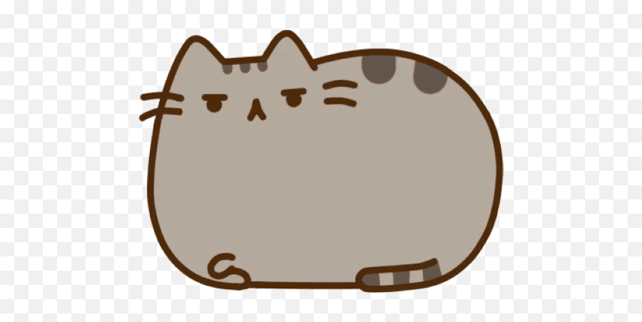 Cat Pusheen Stickers By Chris Huang - Pusheen Cat Eating Emoji,Pusheen Cat Emoji