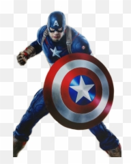 Captain America Marvel Avenger - Captain America With Shield Emoji,Captain America Emoji