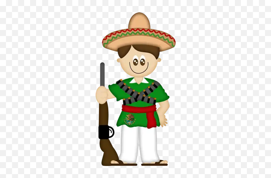 Mexican National Holidays Stickers For - Muñecas Mexicanas Png Emoji,Sombrero Hat Emoji