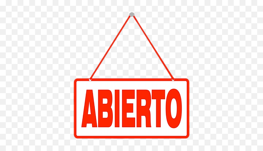 Abierto In Red Letters Transparent Png - Stickpng Vertical Emoji,Letters In Emojis