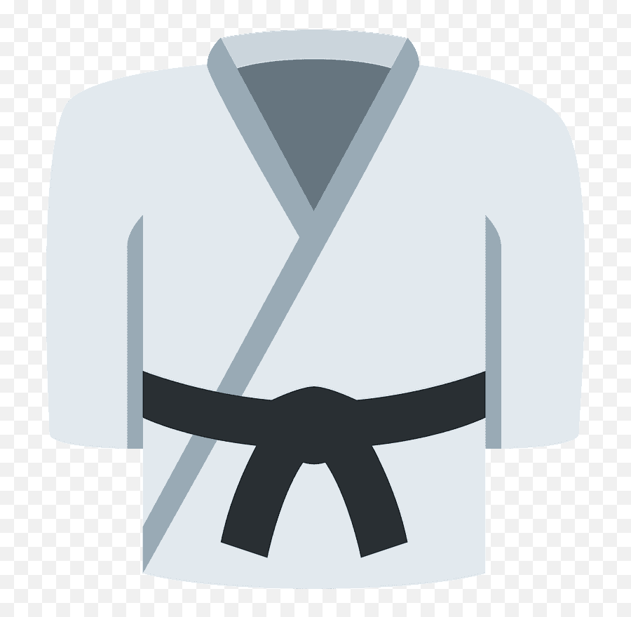 Martial Arts Uniform Emoji Clipart Free Download - Emoji Jiu Jitsu,Black Emoji Shirt