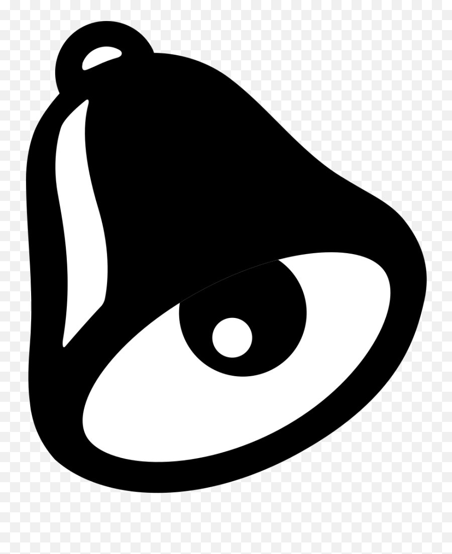 Emoji Black Bell1 - Bell Emoji Black And White,Emoji Icons