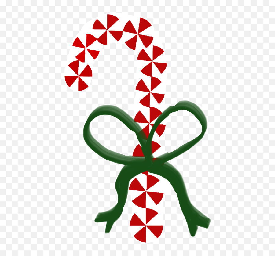 Candycane Candy Peppermint Christmas - Clip Art Emoji,Peppermint Emoji