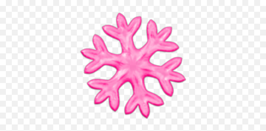 Snowflakes Pink Snowflake Emoji Pinkemojis Pinkemoji - Emoji Snowflake,Snowflake Emoji