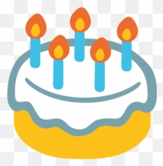 Birthday Cake Emoji For Facebook Email Sms - Birthday Cake Emoji Png,Birthday Emoji