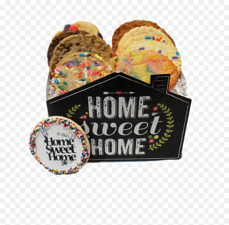 Home Sweet Home Cookie Basket - Home Sweet Home Box Emoji,Finger Bread Emoji