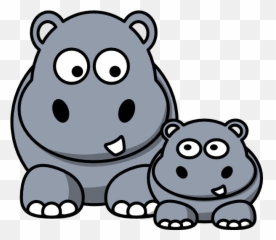Free Hippo Picture Download Free Clip Art Free Clip Art - Hippos Clipart Emoji,Hippo Emoji