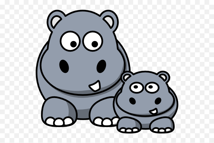 Free Hippo Picture Download Free Clip Art Free Clip Art - Hippos Clipart Emoji,Hippo Emoji