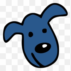 Littlebluedog - Blue Dog Emoji