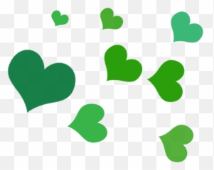 Heart - Transparent Background Green Clip Art Emoji