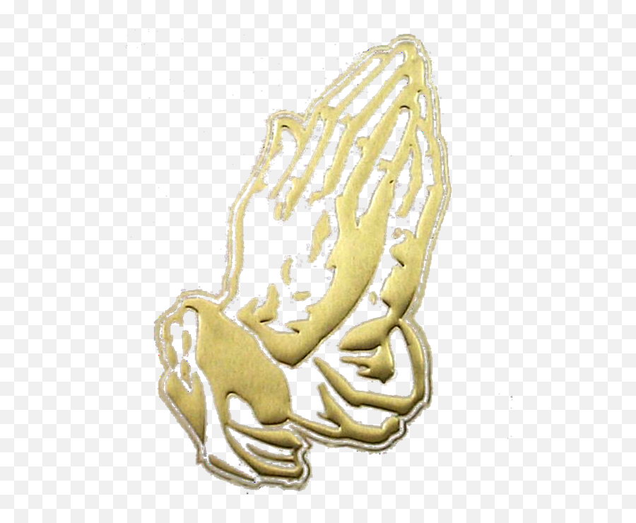 Praying Hands Prayer Clip Art - Praying Hands Png Gold Emoji,Prayer Emoji Hands