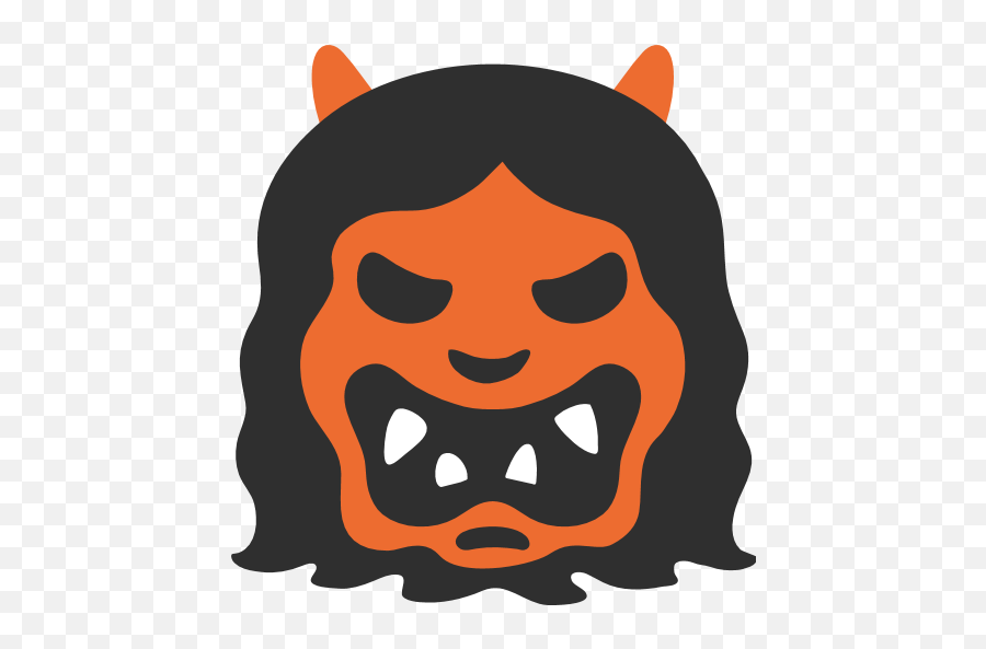Japanese Ogre Emoji For Facebook Email Sms - Japanese Ogre Emoji,Japanese Goblin Emoji