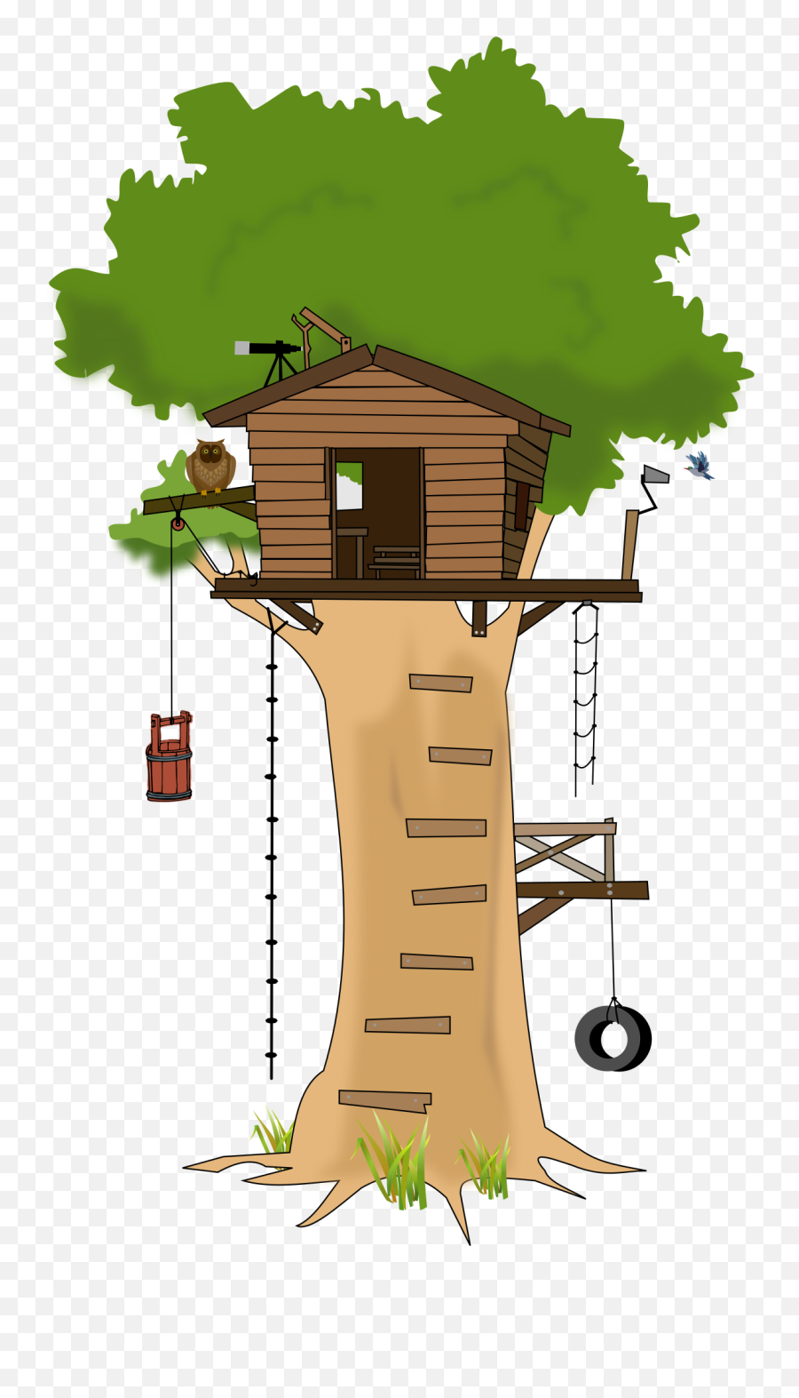 Club Clipart Cartoon Club Cartoon - Treehouse Png Emoji,Treehouse Emoji