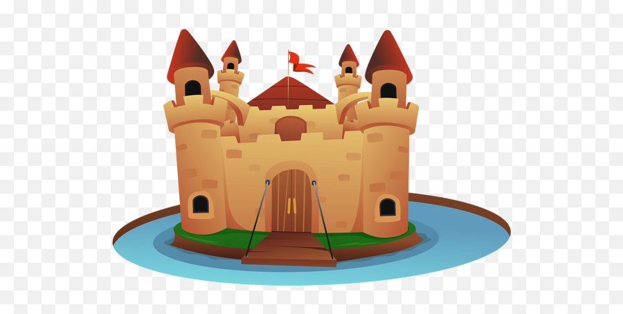 Castle Clip Cartoon Transparent Png - Png Castle Cartoon Emoji,Palace Emoji