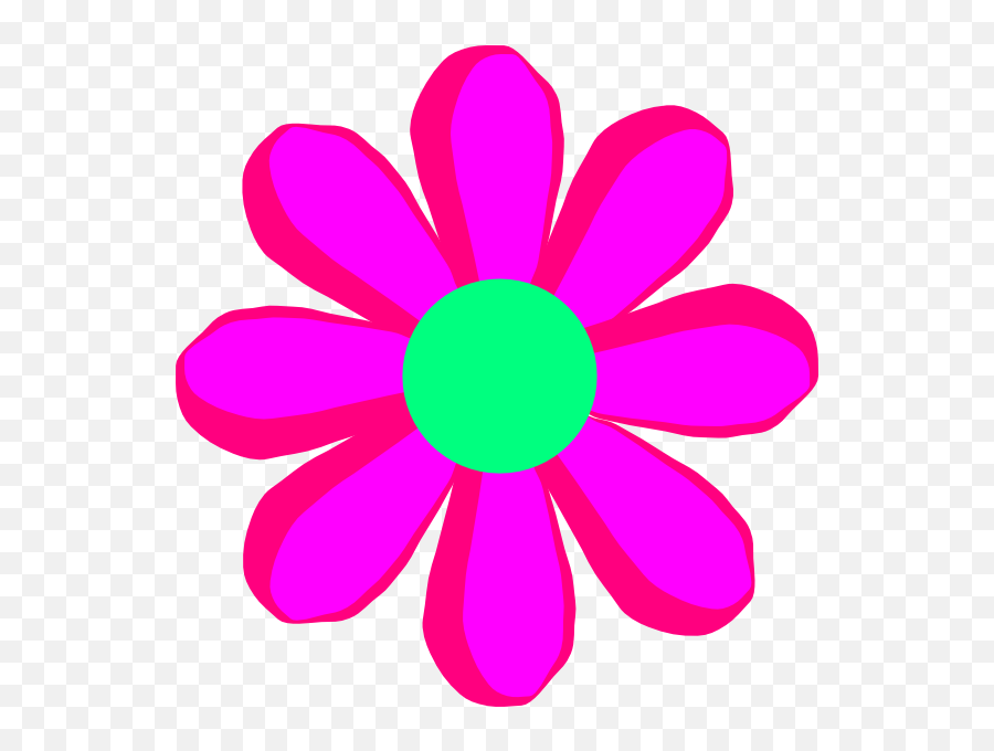 Free Cartoon Flower Images Download - Cartoon Image Of Flower Emoji,Flower Emoji Vector
