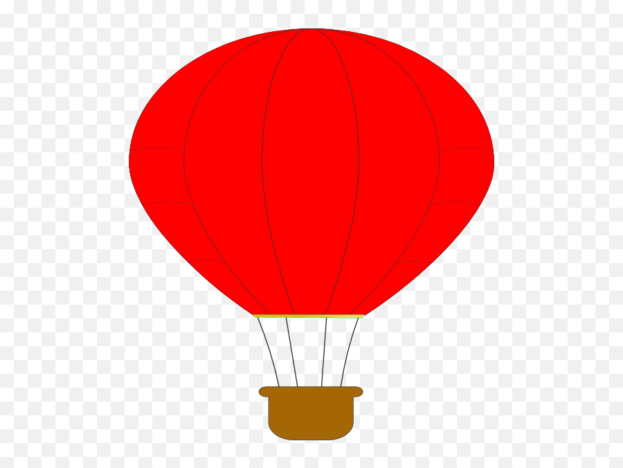 Red Balloon Clipart Free Download On Clipartmag - Blue Hot Air Balloon Transparent Background Emoji,Baloon Emoji