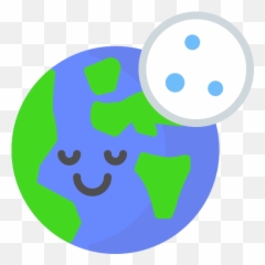 Earth Night Globe Emoji Emoticon Free Icon Of Emojius - Emoji De Mundo Png,Earth Emoji