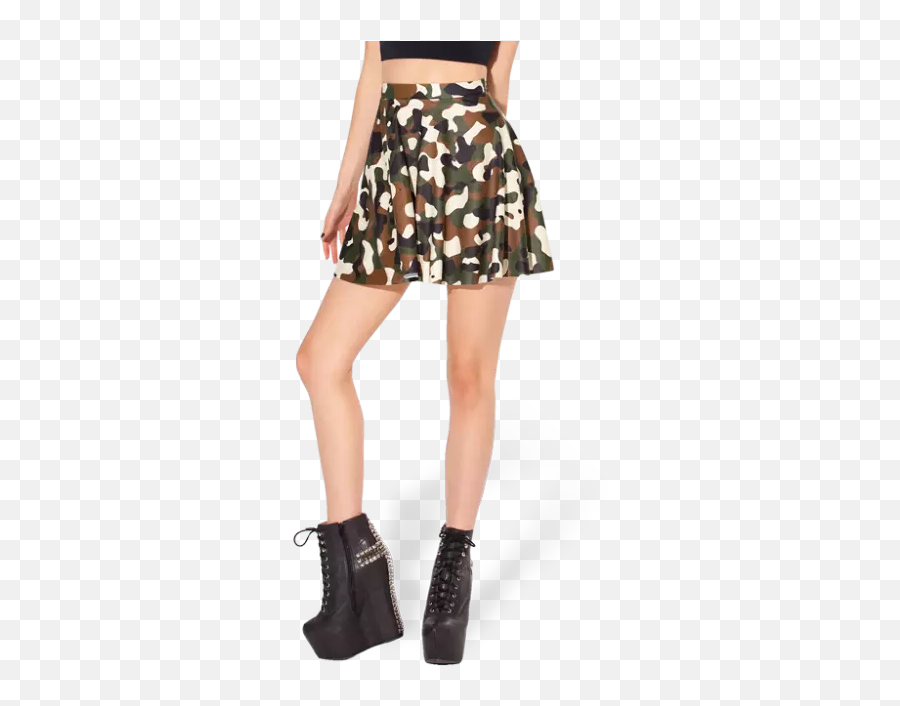 Hot Sale Sexy Skirt School Girl Mini Skirt Camouflage Print Dress N13 - 81 Falda Comando Emoji,Emoji Skirt