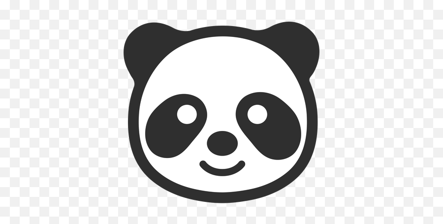 Emoji Panda Transparent Png - Panda Face Coloring Page,Foto De Emoji