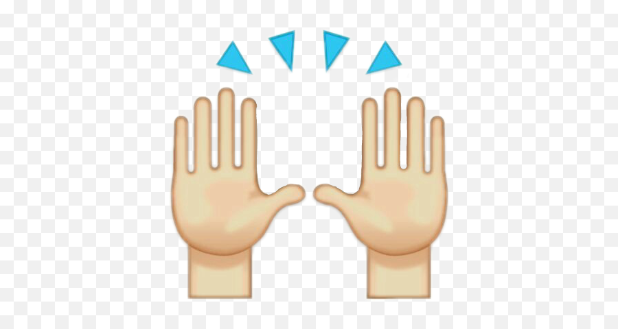Manoscreativas Manos Emoji Praise Hands Emoji Png - Praise Hands Emoji Png,Praise Emoji