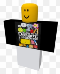 Battle For Dream Island Shirt Black - Brick Hill Emoji