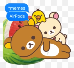 Comfy Anime Lol - Japanese Cartoon Characters Bear Emoji