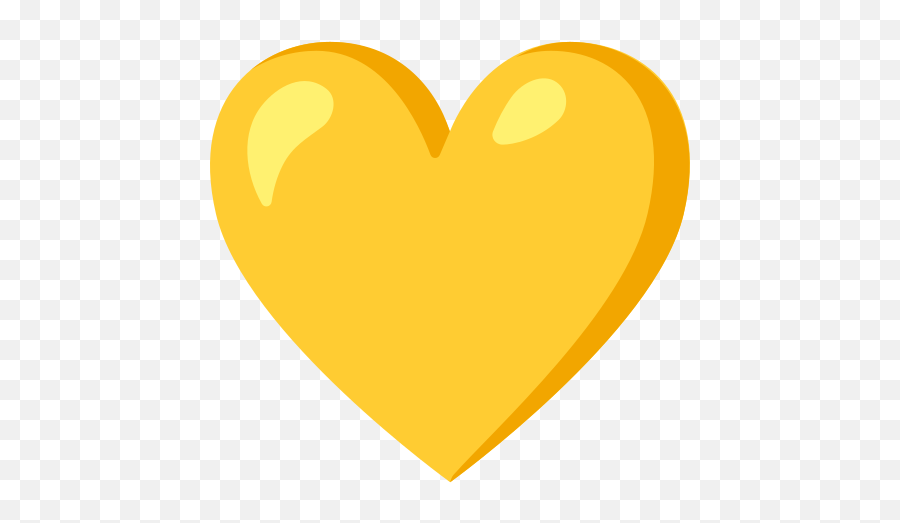 Yellow Heart Emoji - Emoji Coração Amarelo,Emoji Heart With Bow