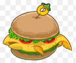 Download Clipart Of Fish Sandwich - Fish Burger Clipart Logo Sandwich Hd Emoji,Sandwich Emoji