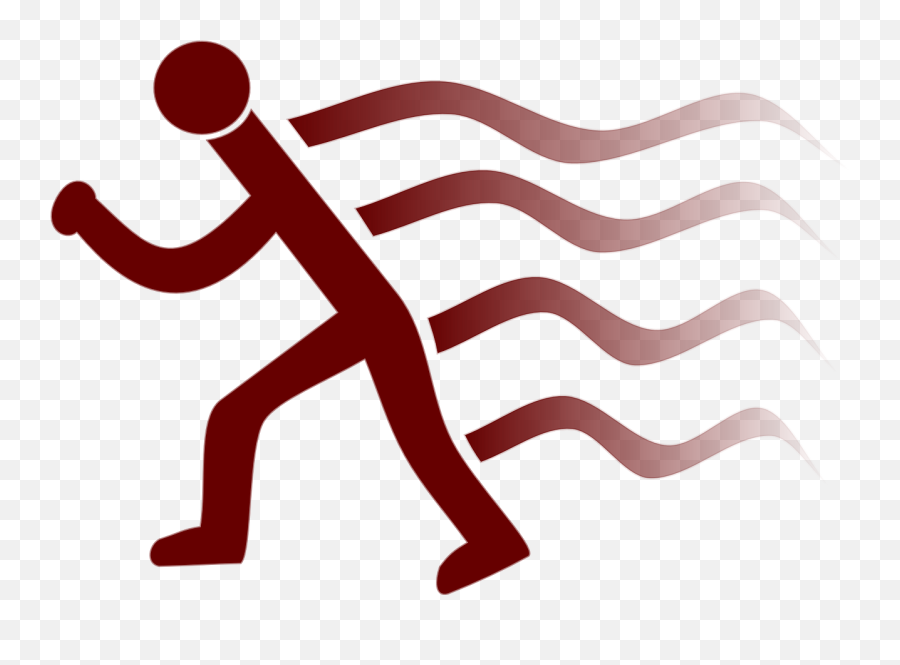 Runner Man Running Athlete Exercise - Runner Clip Art Emoji,Running Emoji Text