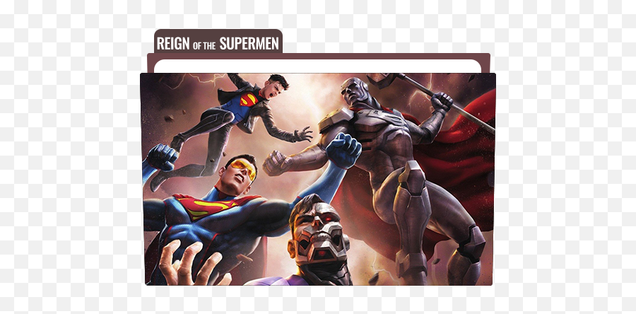 Reign Of The Supermen Folder Icon Free Download - Designbust Reign Of The Supermen Emoji,Is There A Superman Emoji