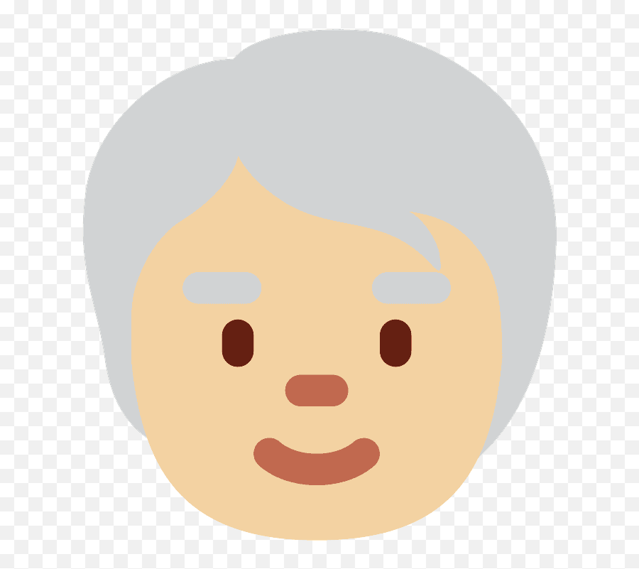Older Person Emoji Clipart Free Download Transparent Png - Happy,People Emoji Png
