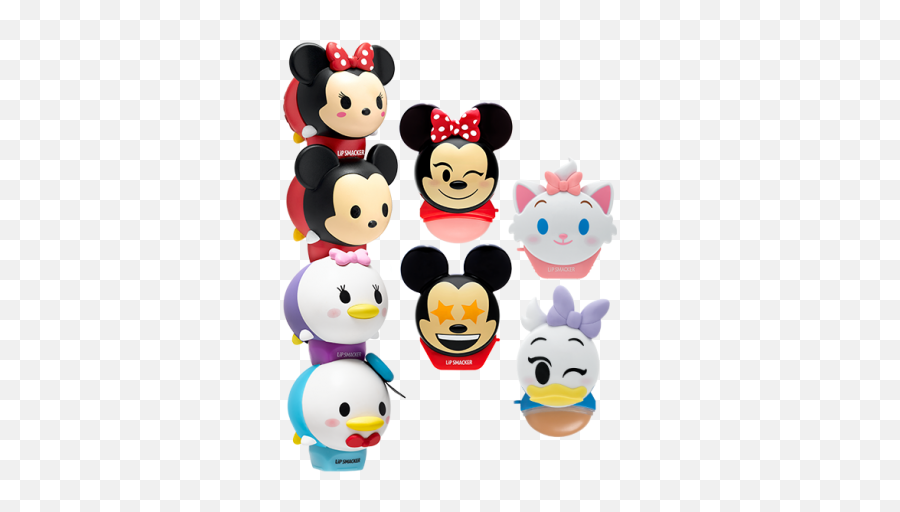 Lip Smacker Emoji Lip Balms - Mickey Minnie Donald Daisy,Mouse Emoji