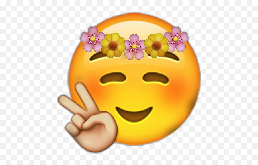 Emoji Flores - Flower Child Emoji,Mystery Emoji