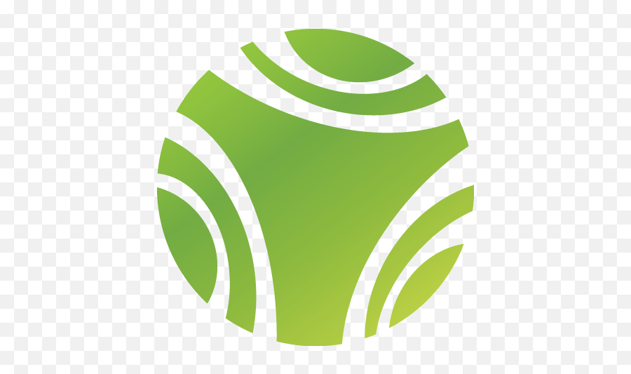 Green Circle Stripes Abstract Logo - Parallel Emoji,Green Circle Emoji