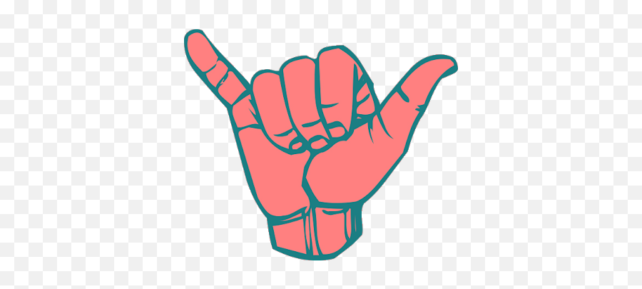 Mano Cool Tumblr Popart Art Rojo Red - Transparent Cool Stickers Png Emoji,Victory Sign Emoji