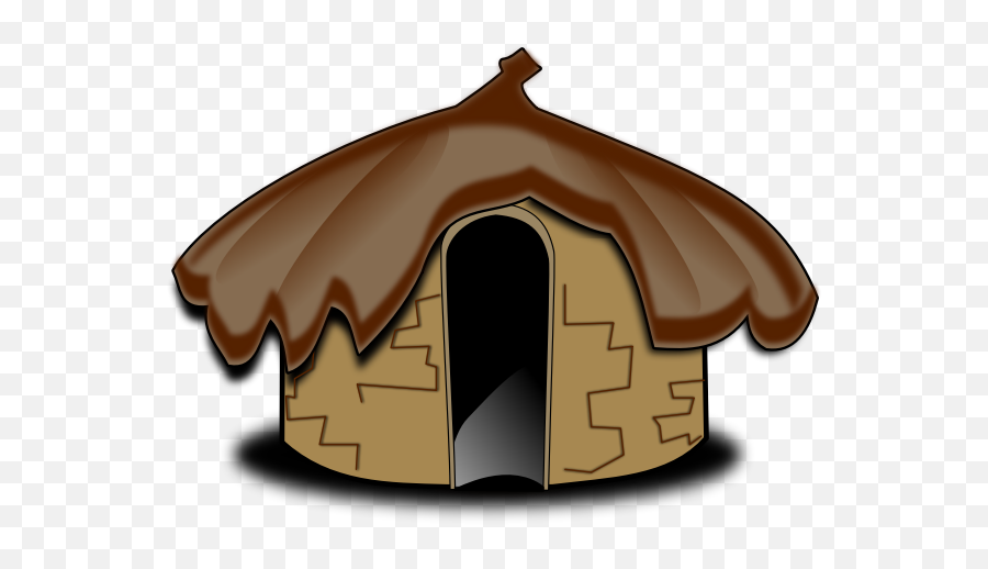 Hut - Stone Age Houses Cartoon Emoji,Caribbean Flag Emoji