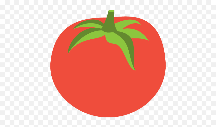 Tomato Emoji Vector Icon - Tomate Emoji,Tomato Emoji