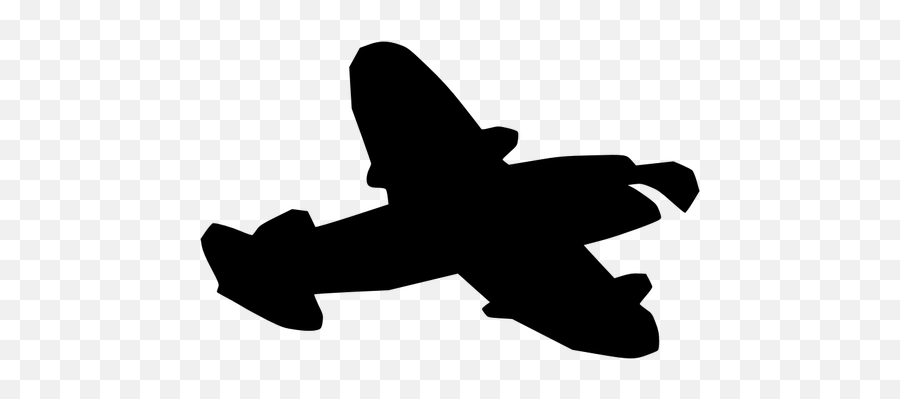 Flugzeug - Silhouette Emoji,Wing Emoji