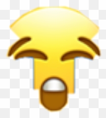 Emoji Mouth Eyes Eyebrows Theeth Face - Cartoon