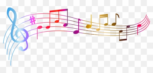 Music Notes Png - Colorful Music Notes Png Emoji,Single Music Note Emoji