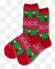 Womens Snowmen Crew Socks - Emoji