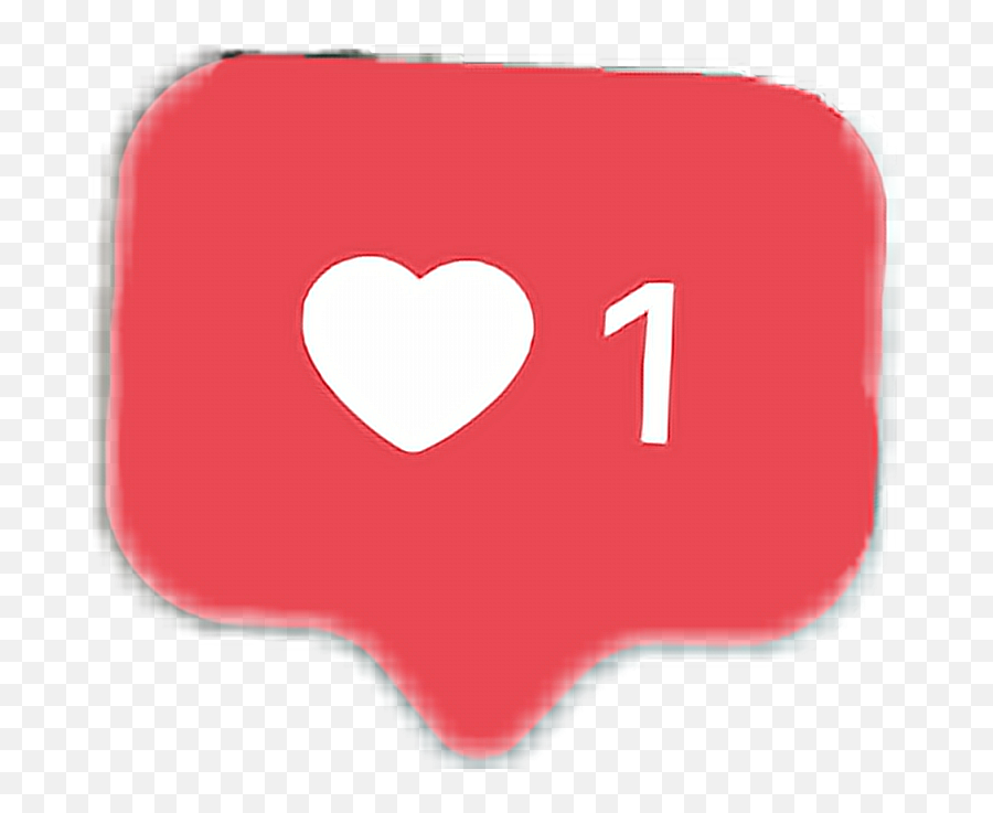 Instagram Tumblr Heart One Love Cute - Instagram Love Sticker Emoji,Heart Emoji Instagram