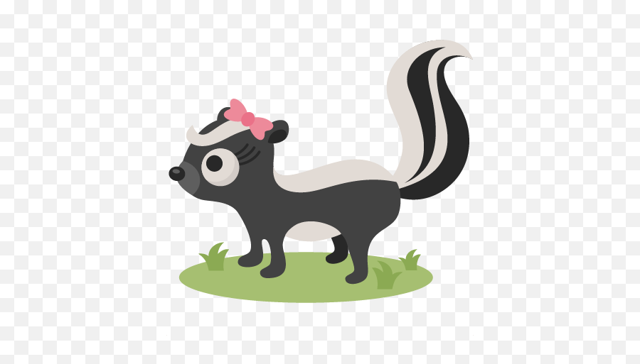 Skunk Clipart - Skunk Clipart Emoji,Skunk Emoticons