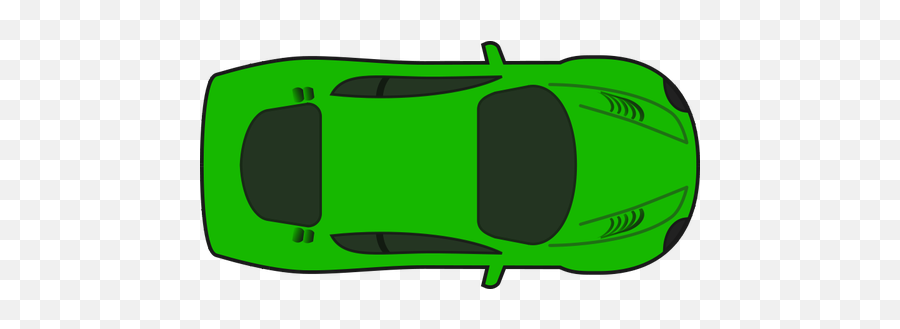 Green Racing Car Vector Illustration - Top View Cars Clipart Emoji,Praying Mantis Emoji